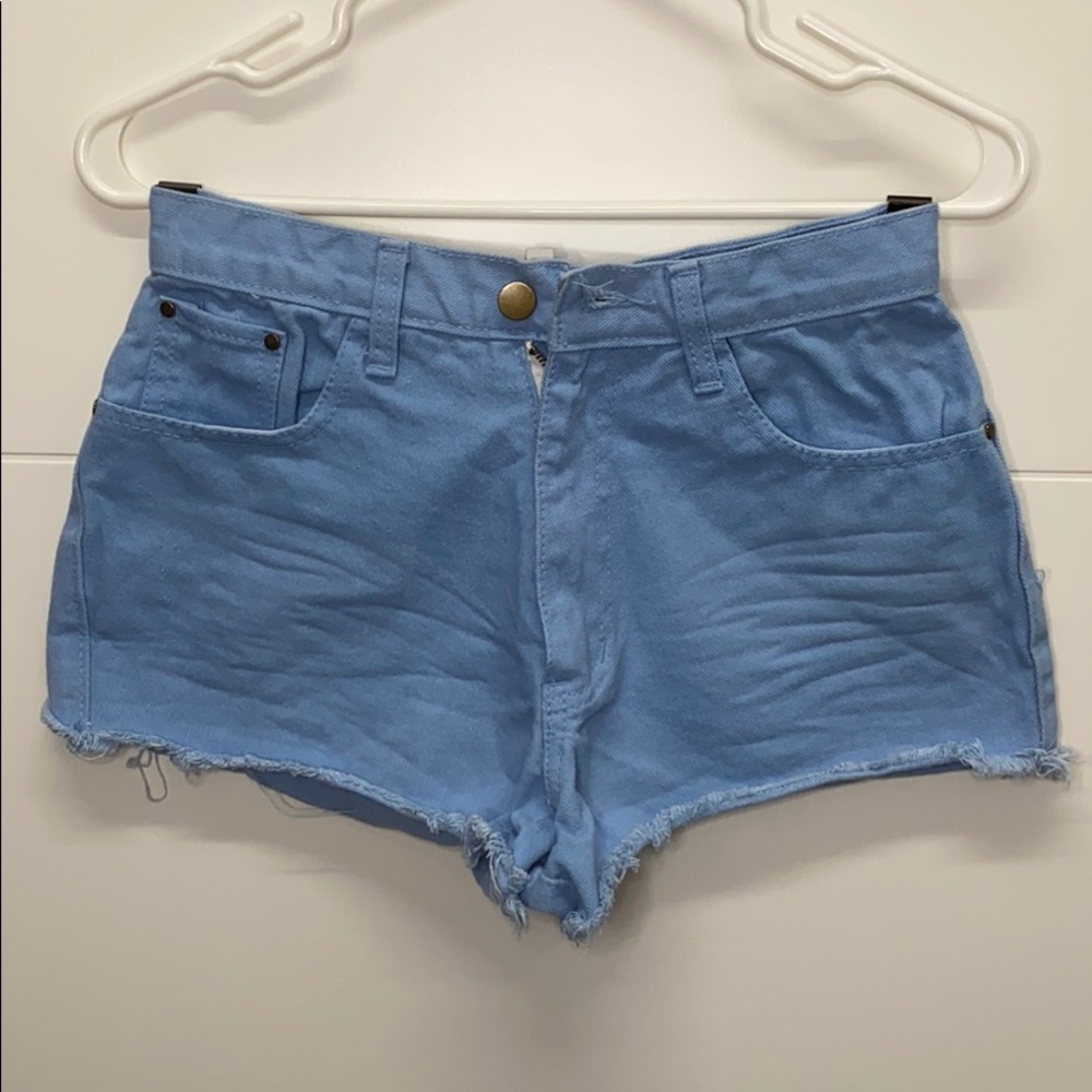 Blue Sky Denim Shorts